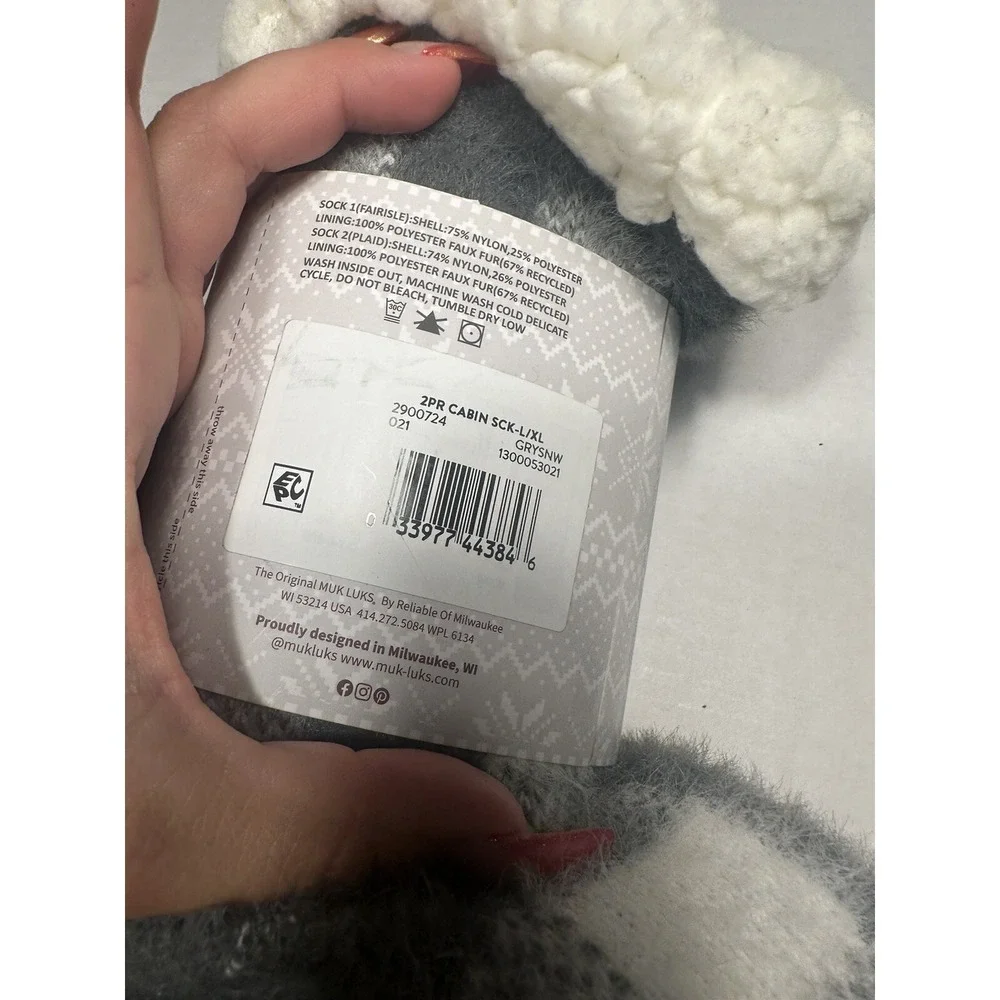 Muk Luks pairs muk